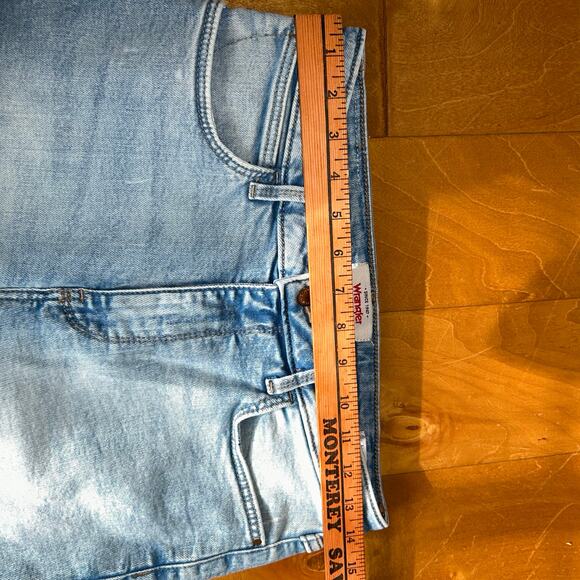 Wrangler high rise fierce Flare Jean Womens 6 x 32 Stretch concert western light - Picture 9 of 10